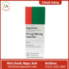 Aggrenox 25 mg/200 mg capsules