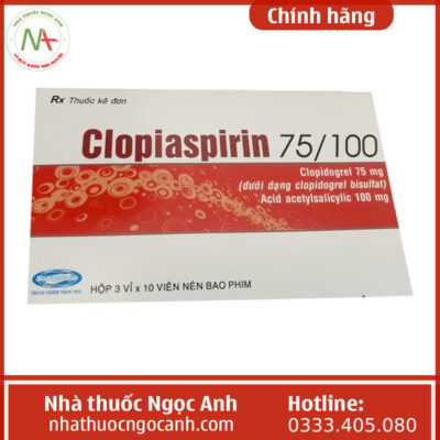 Clopiaspirin 75 100
