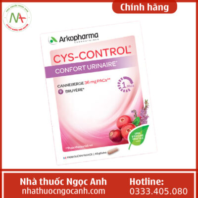 Cys-Control Confort Urinaire Arkopharma