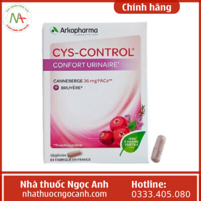Cys-Control Confort Urinaire Arkopharma