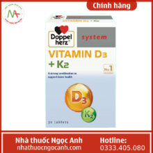 Doppelherz System Vitamin D3+K2