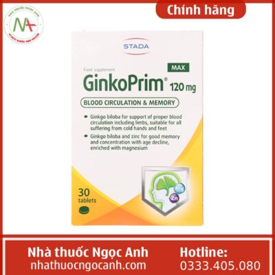 GinkoPrim Max 120 mg STADA