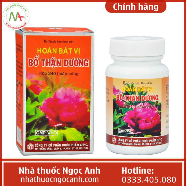 Hoàn Bát Vị Bổ Thận Dương