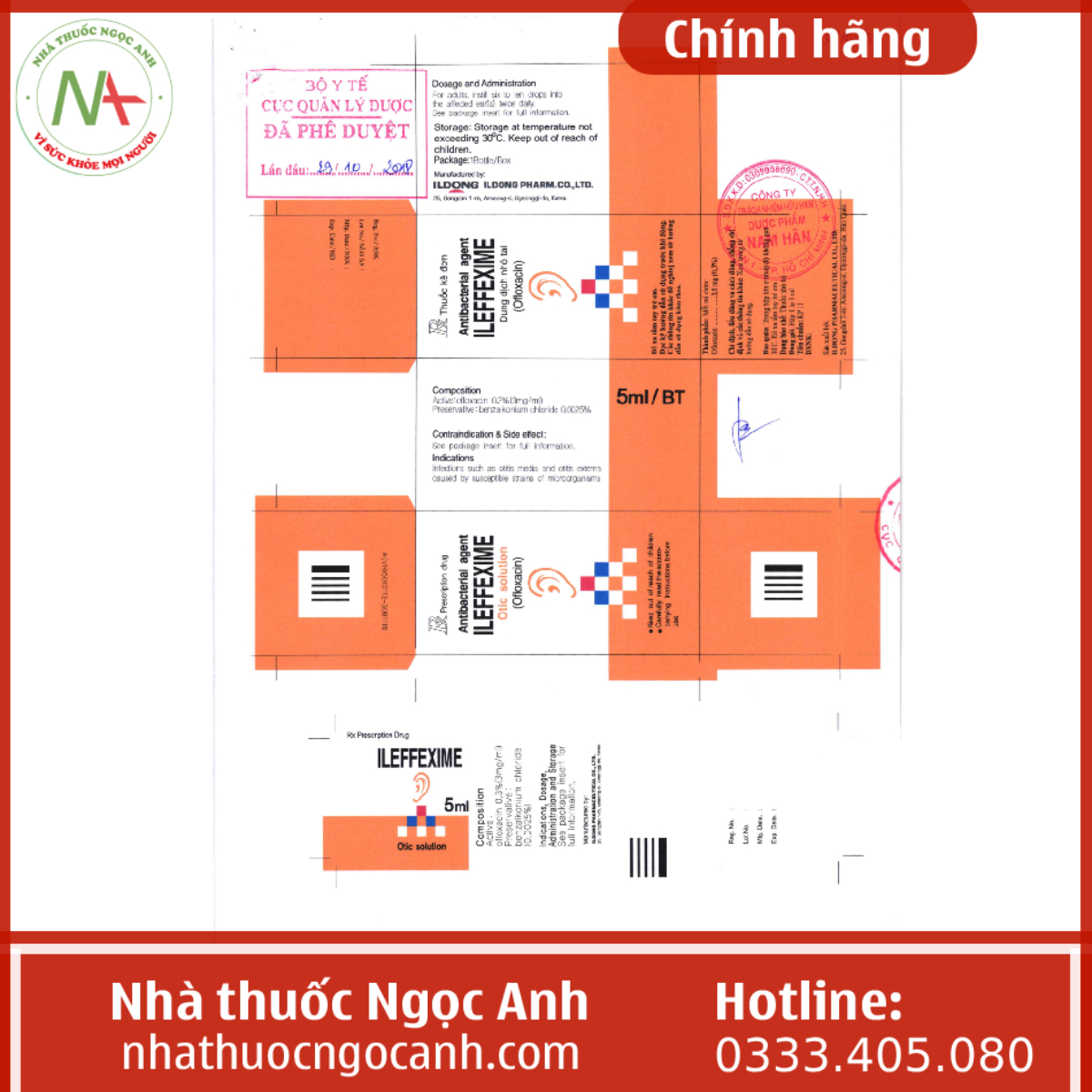 Ileffexime Otic Solution