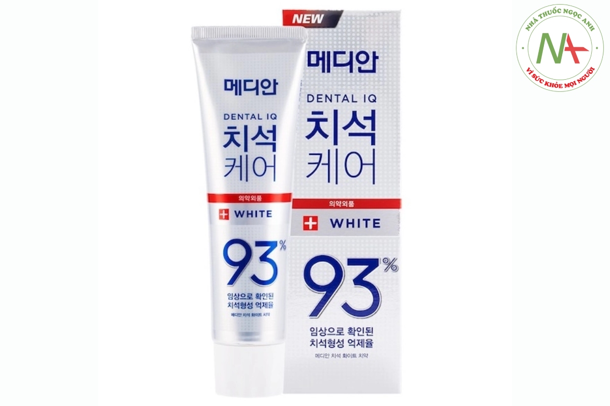 Kem tẩy trắng răng Hàn Quốc Median Dental IQ 93% White