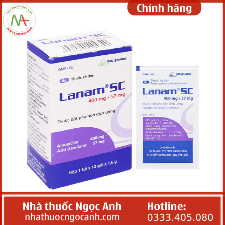 Lanam SC 400mg 57mg