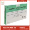 Hộp thuốc Magnesi Sulfat Kabi 15%