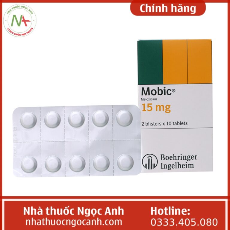 Thuốc Mobic 15mg viên là thuốc gì, liều dùng, giá bao nhiêu, mua ở đâu