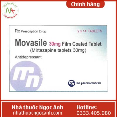 Movasile 30mg Film Coated Tablet