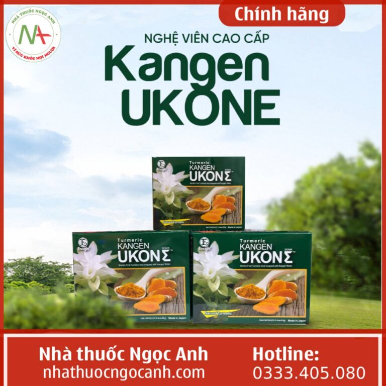 Thuốc Turmeric Kangen Ukon có tác dụng gì, giá bao nhiêu, mua ở đâu?