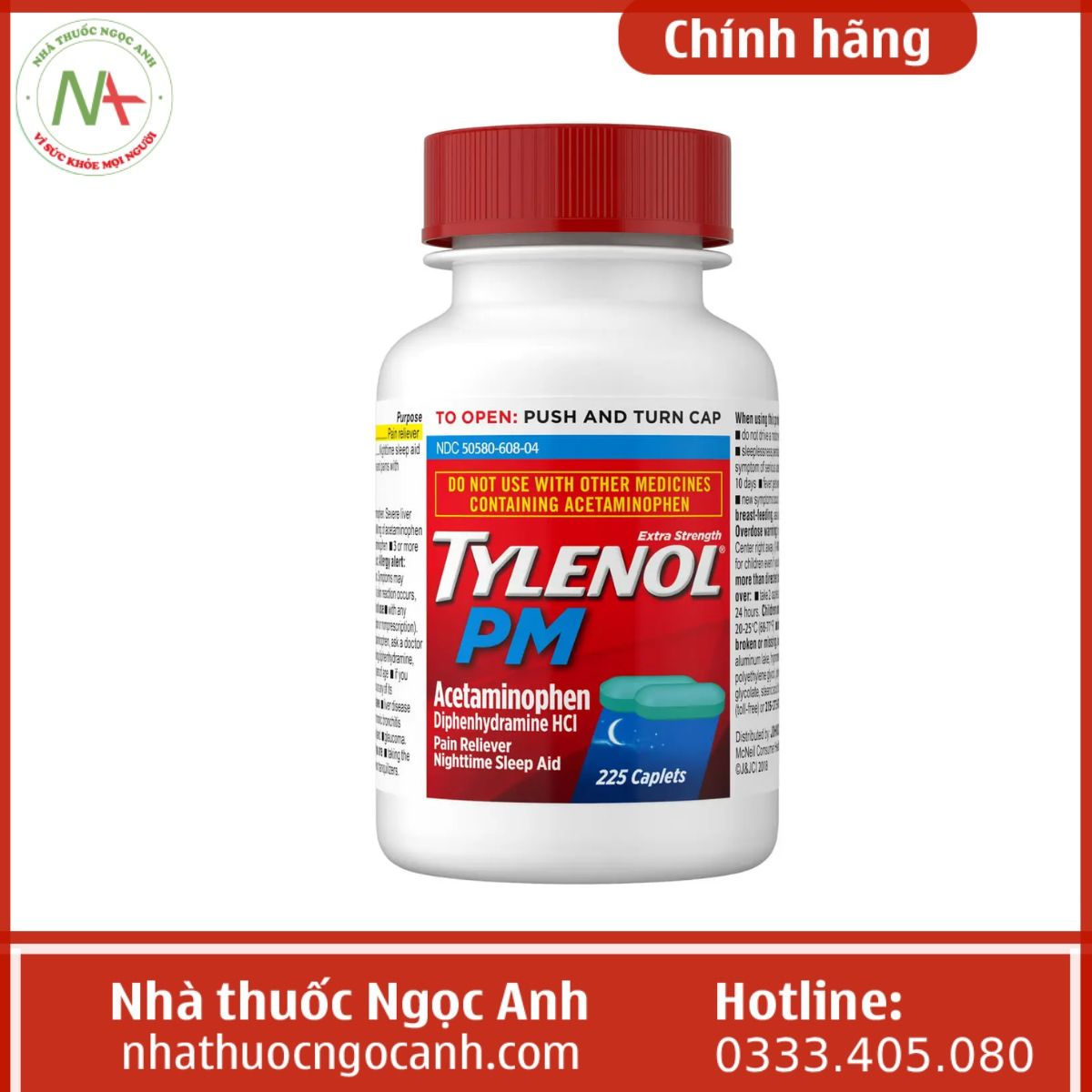 ảnh Tylenol PM Extra Strength số 1