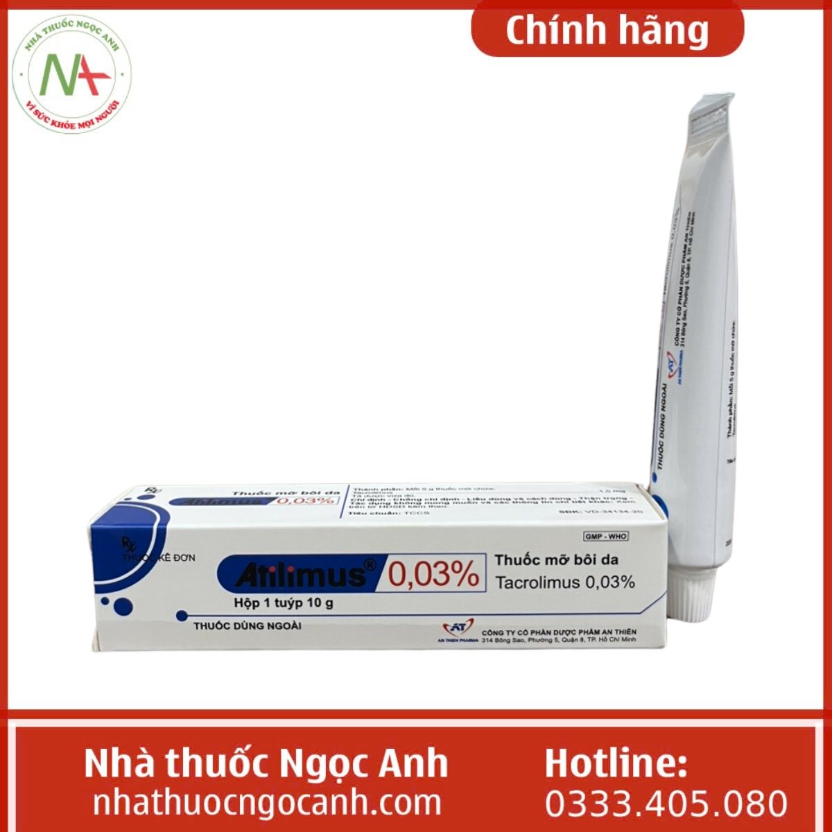 Thuốc Atilimus 0,03%