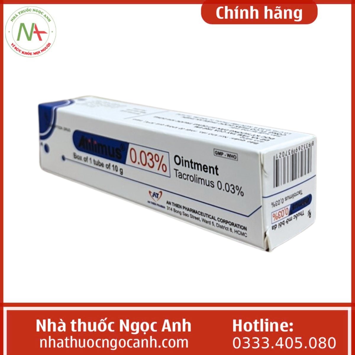 Thuốc Atilimus 0,03%