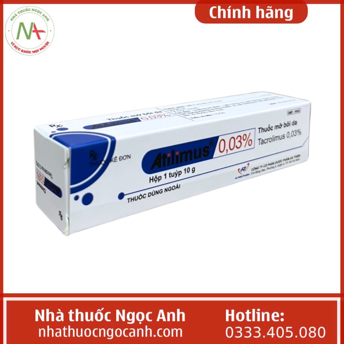 Thuốc Atilimus 0,03%