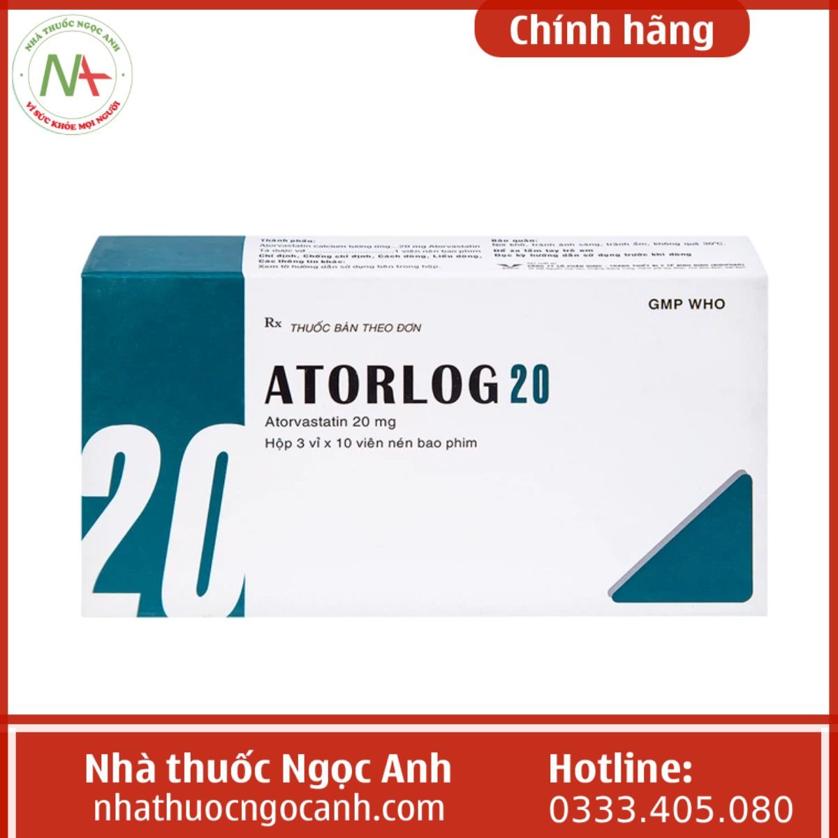 Atorlog 20 nhathuocngocanh