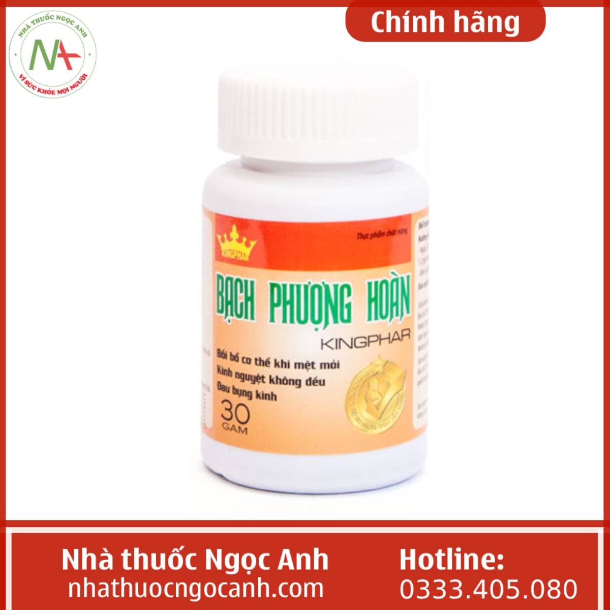 Viên uống Bạch Phượng Hoàn Kingphar