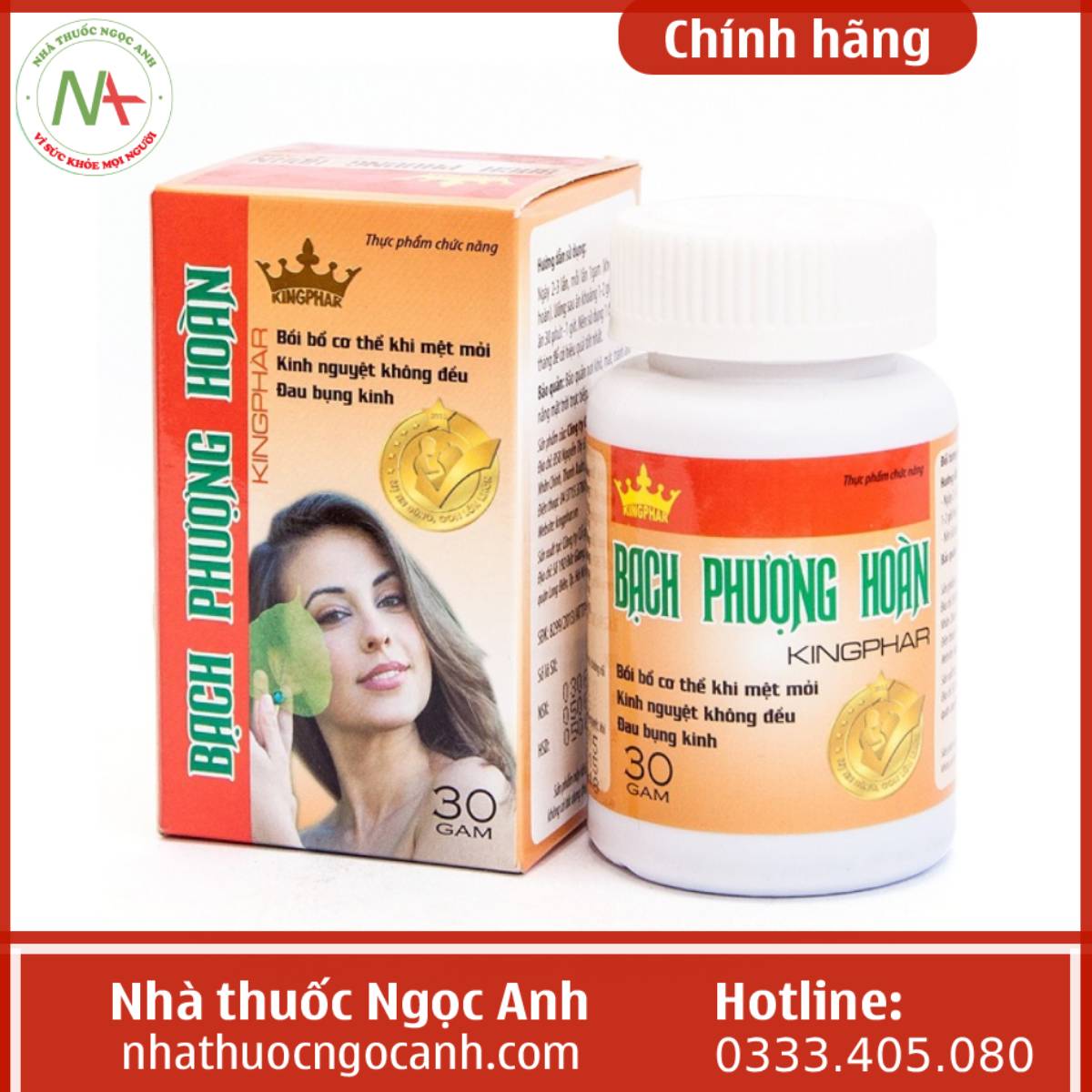 Viên uống Bạch Phượng Hoàn Kingphar