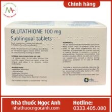 Glutathione 100 mg Sublingual tablets