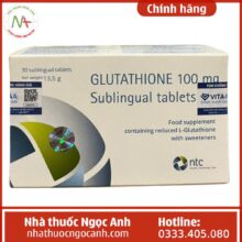 Glutathione 100 mg Sublingual tablets