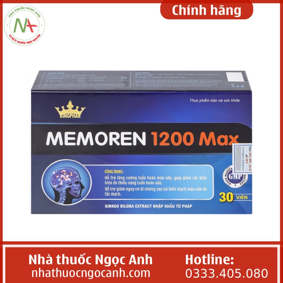 Memoren 1200 Max Kingphar