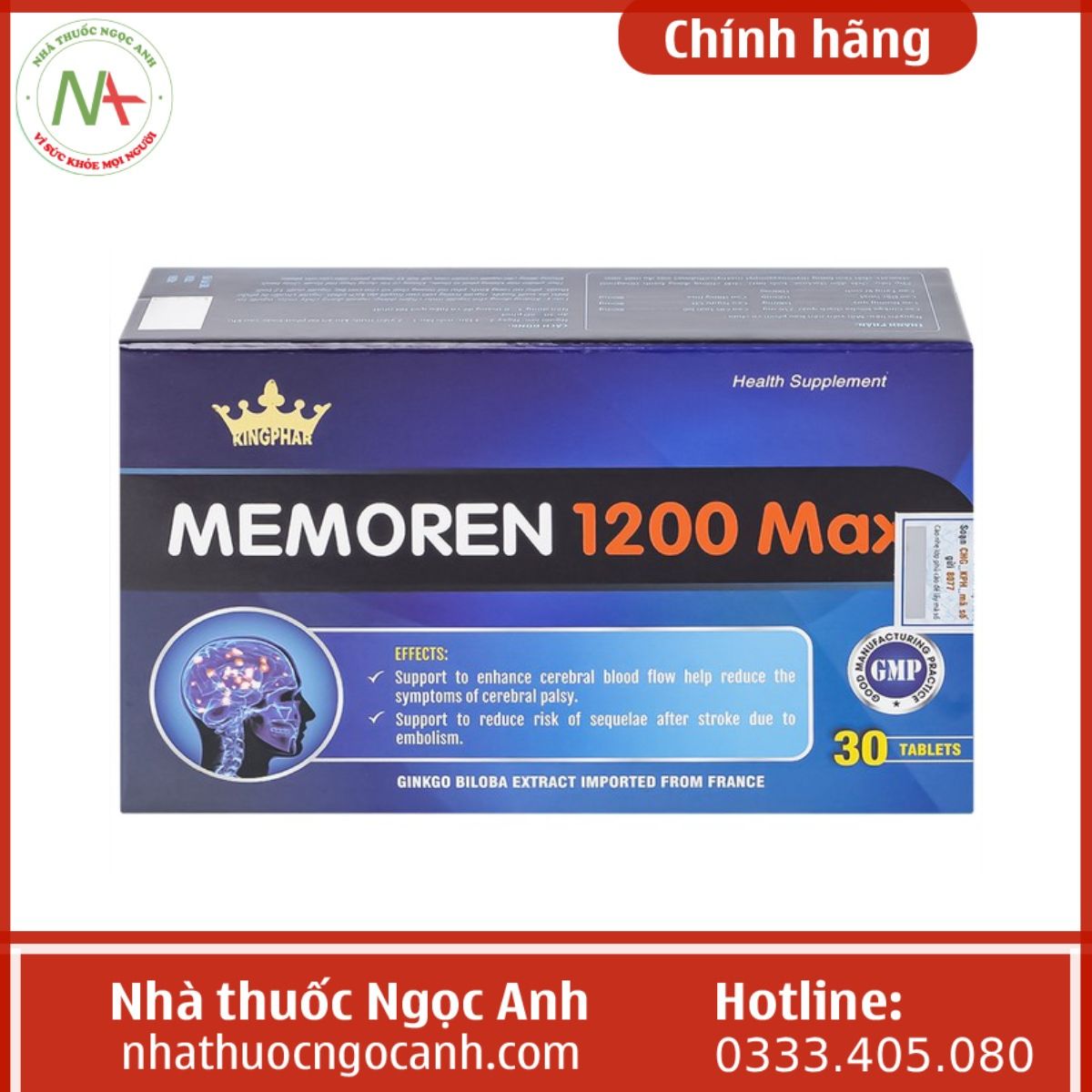 Memoren 1200 Max Kingphar