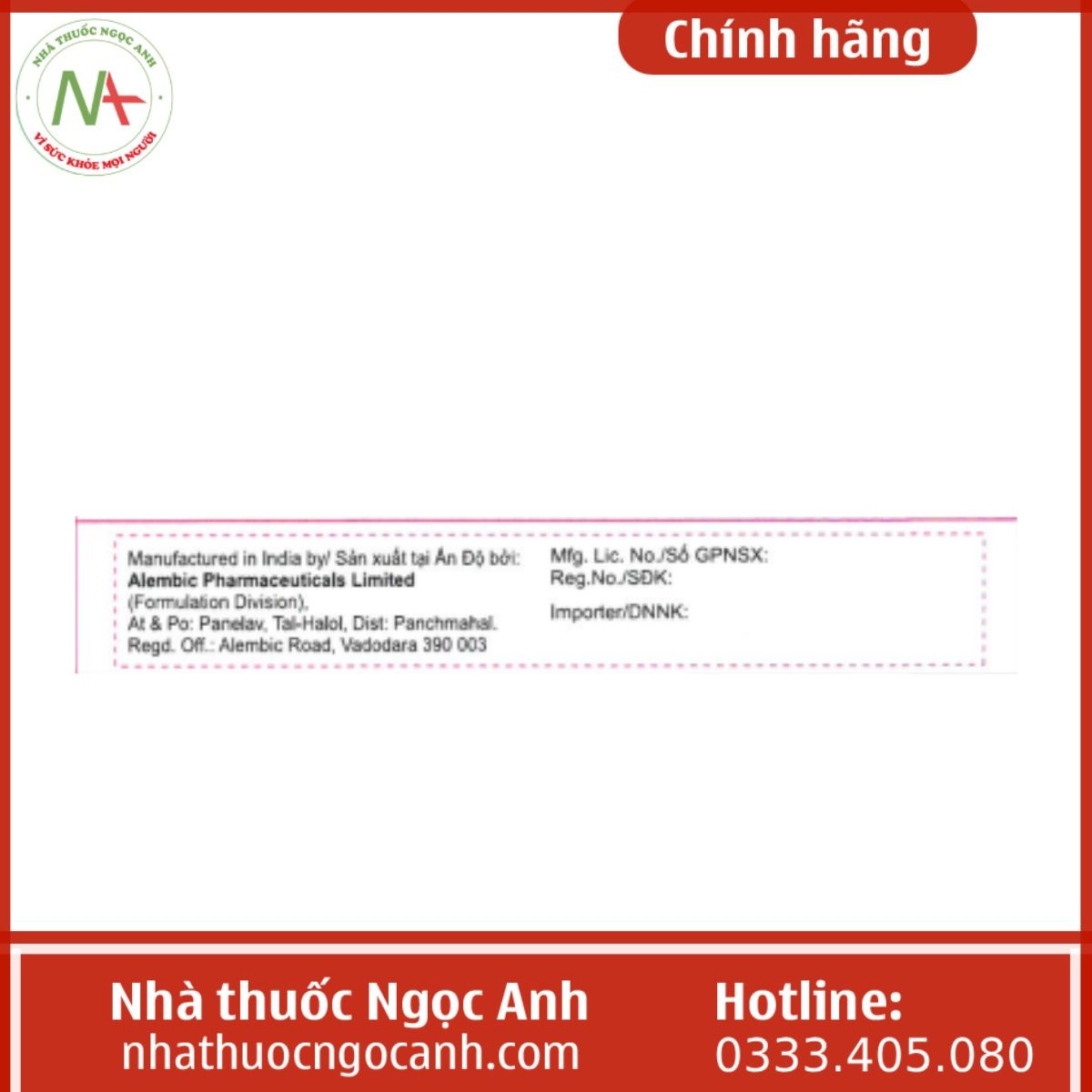 Hình ảnh của sản phẩm Olembic