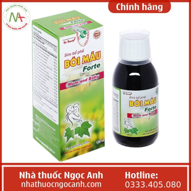 Siro bổ phế Bối Mẫu Forte Mom And Baby Tất Thành