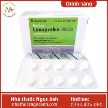 Thuốc Medica Loxoprofen tablet