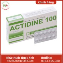 Thuốc Actidine 100mg