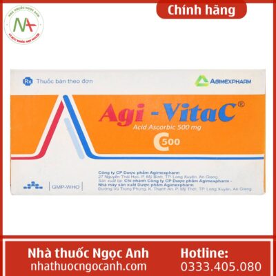 Thuốc Agi-Vita C 500mg