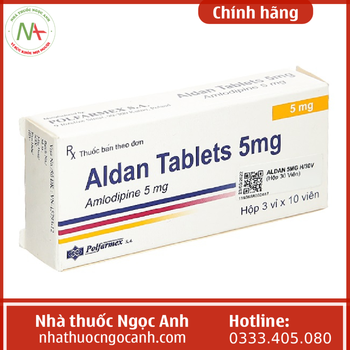 Aldan Tablets 5mg