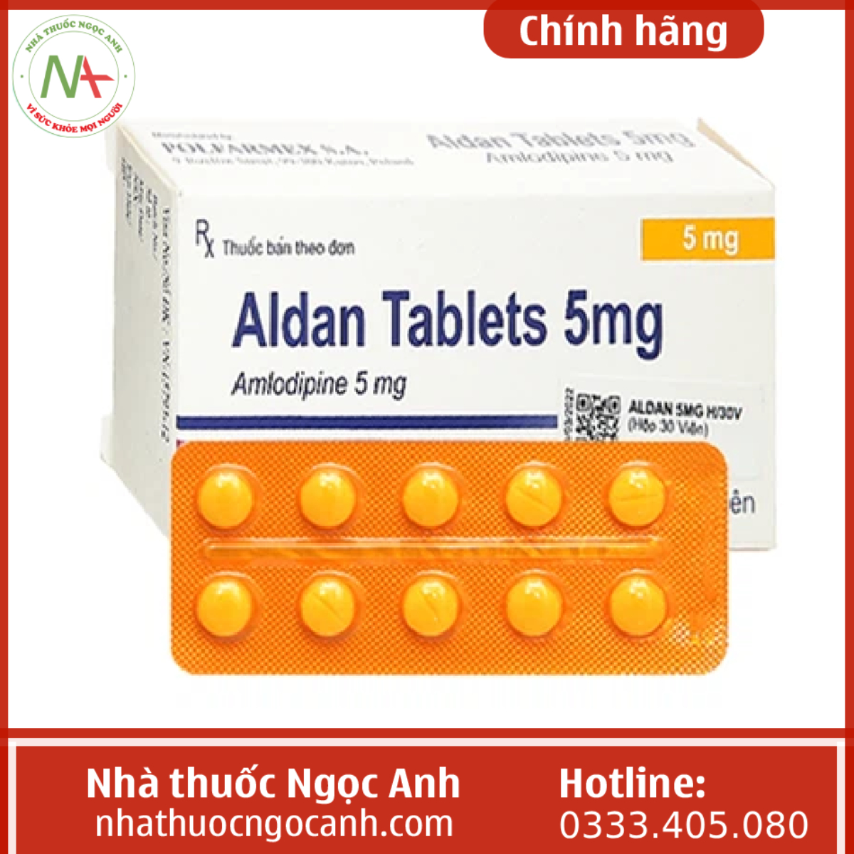 Aldan Tablets 5mg