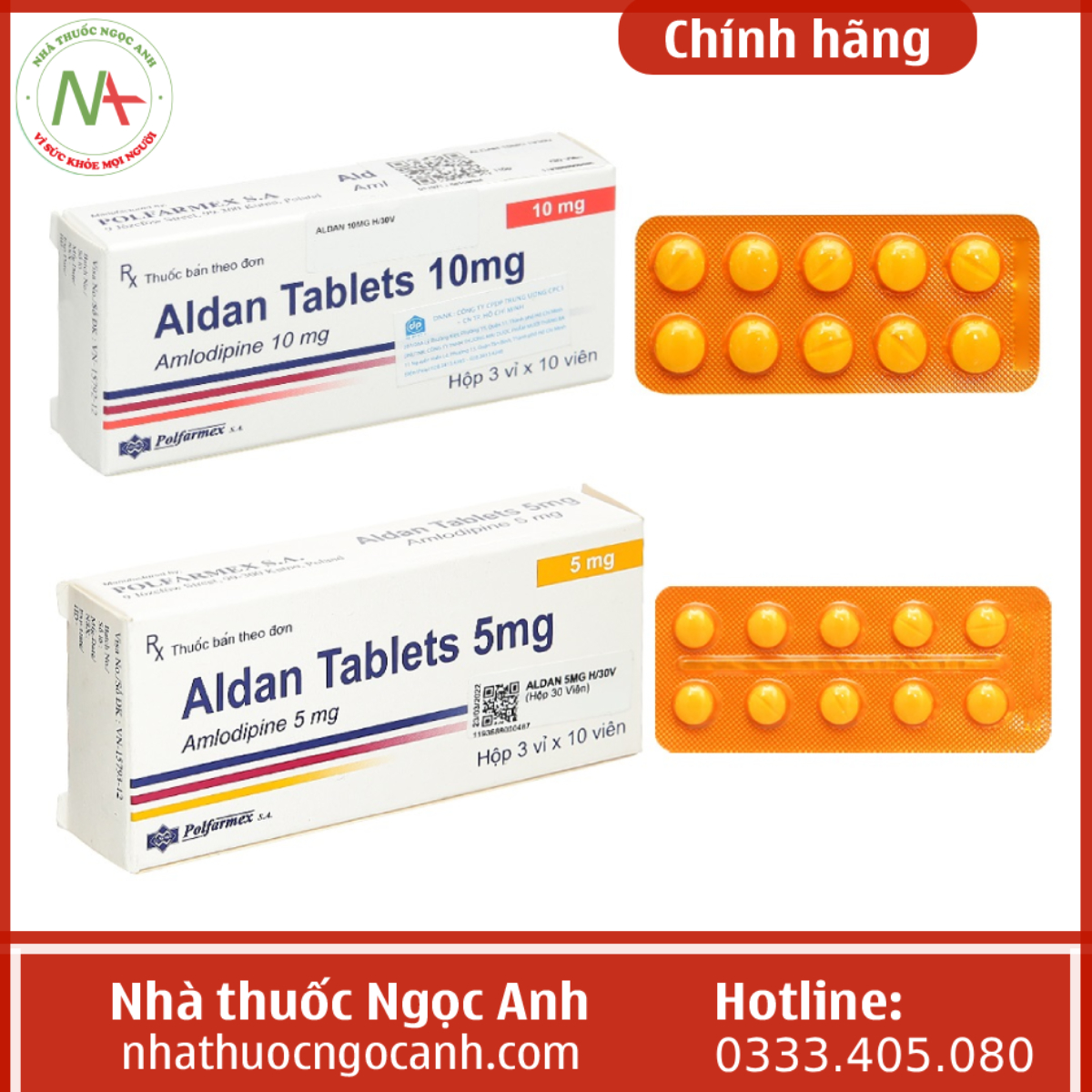 Aldan Tablets 5mg