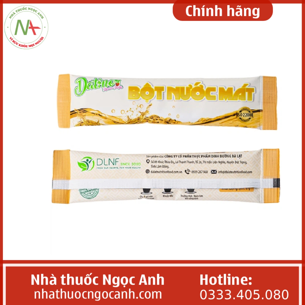 Bột Nước Mát Herbal Drink Powder