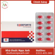 Thuốc Codeforte Nam Hà là thuốc gì, có phải kháng sinh không, giá bao ...