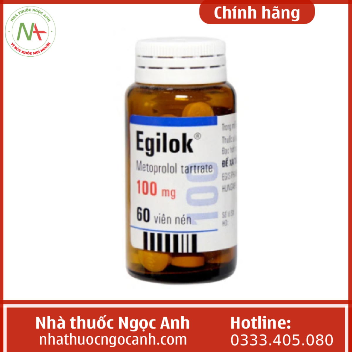 Egilok 100mg