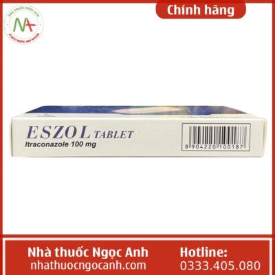 Hộp thuốc Eszol Tablet
