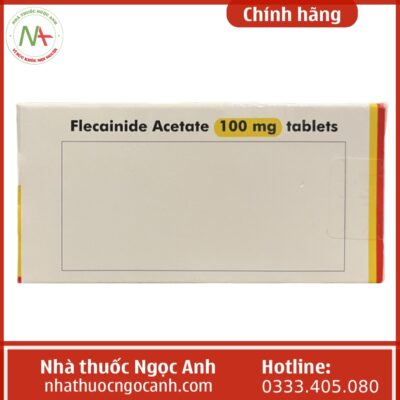 Hộp thuốc Flecainide Acetate Tablets 100mg Milpharm