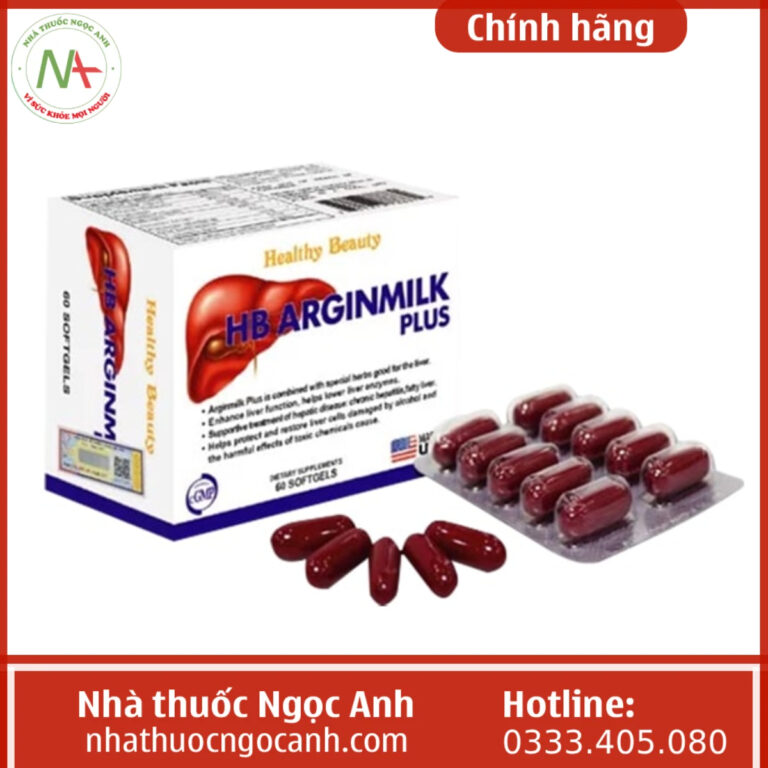 Hộp HB Arginmilk Plus