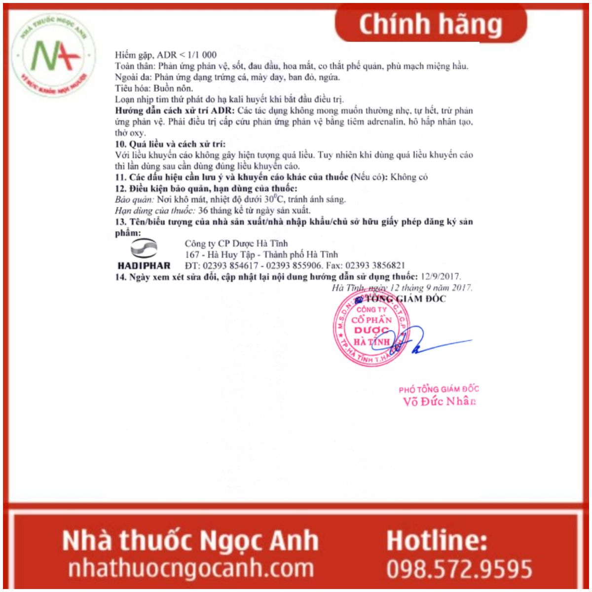 Hướng dẫn sử dụng thuốc Tribcomplex sủi