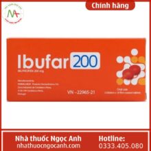 Hộp thuốc Ibufar 200