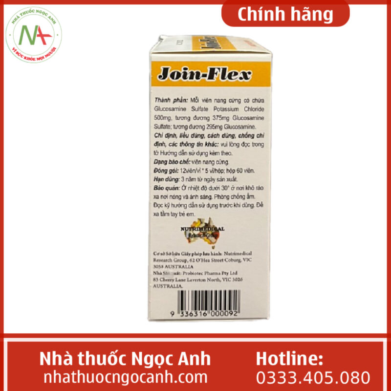 Join Flex Program Thuốc Join-Flex là thuốc gì, giá bao nhiêu, mua ở đâu?