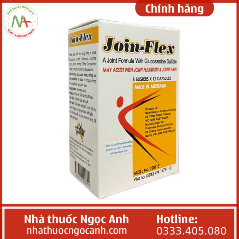 Join Flex Program Thuốc Join-Flex là thuốc gì, giá bao nhiêu, mua ở đâu?