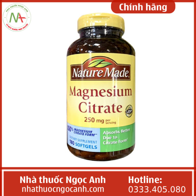 Magnesium Citrate Nature Made