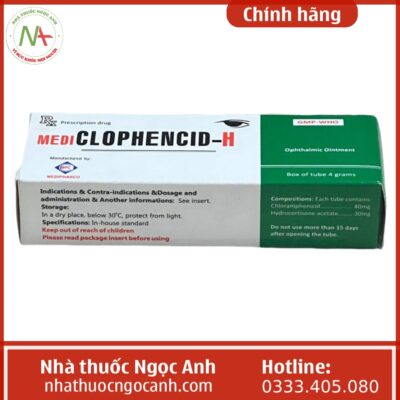 Hộp thuốc MediClophencid-H