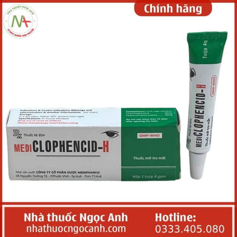 Hộp thuốc MediClophencid-H