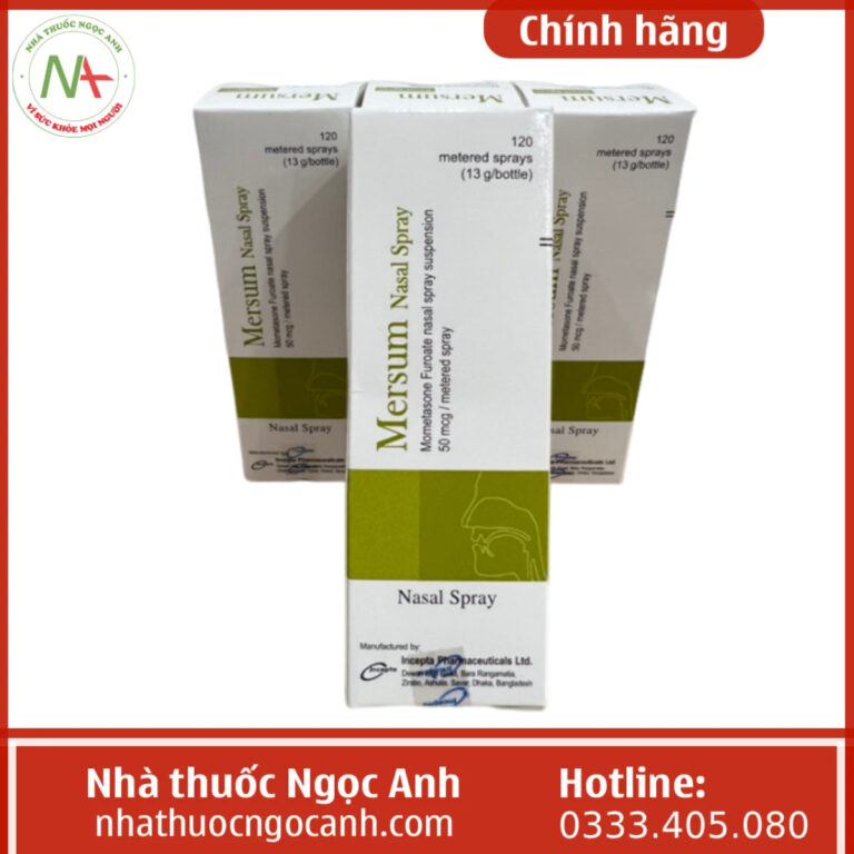 Hộp Mersum Nasal Spray