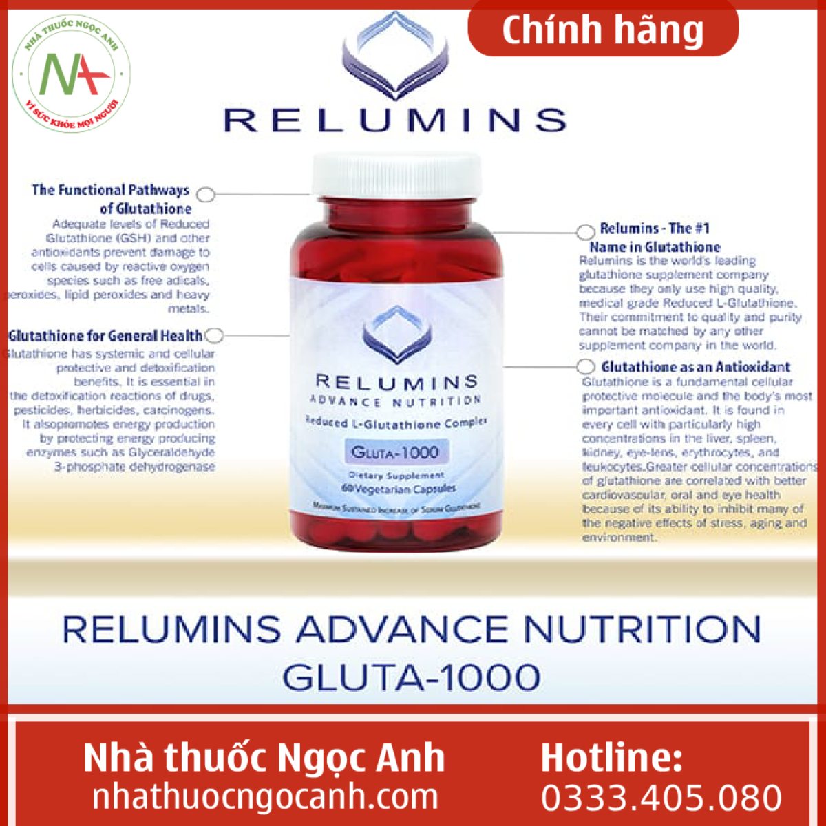 Relumins Advance Nutrition Gluta-1000