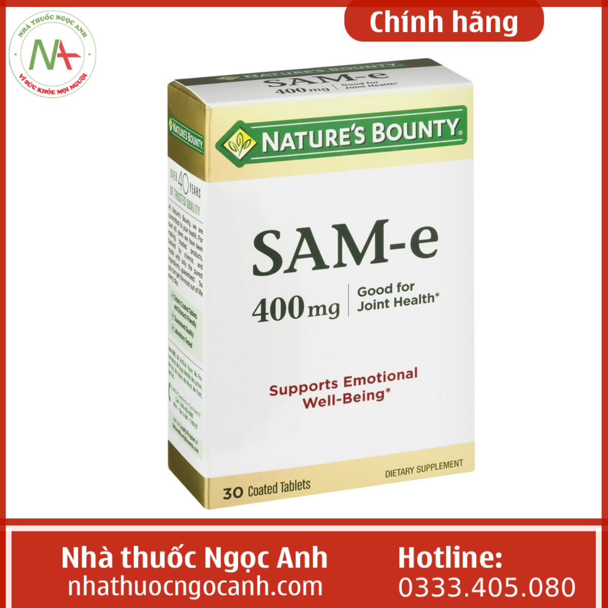 SAM-e Nature's Bounty