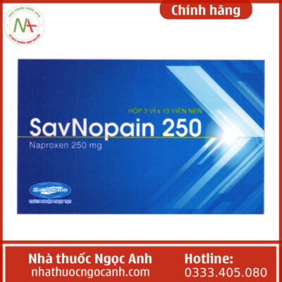 Hộp thuốc SavNopain 250